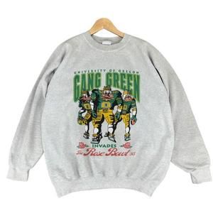 1990's University Varsity Of Oregon Ducks Rose Bowl 1993 Retro Sweatshirt